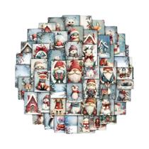 Adesivos De Neve De Natal 50PCS Para Notebook, Laptop, Arte, Imagens, Café, Telefone, Moto,