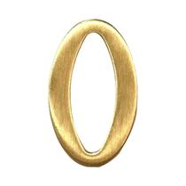 Adesivos De Números De Casa 3D Autoadesivos Em Latão Para Hotel, Endereço Residencial, Números De