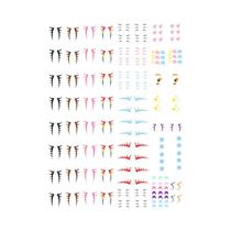 Adesivos De Olhos Personalizados Labubu V1v2 De 17cm, Cílios De Vinil Para Bonecas, Ferramentas De