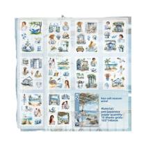 Adesivos De Papel Washi Vintage PET, 10 Folhas, DIY, Scrapbooking, Decoração De Colagem, Estética De