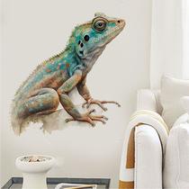 Adesivos de parede 3D Lizard Realistic Realistic Reptile PVC 20x85cm Adesivos de parede 3D Lizard Realistic Realistic Reptile PVC 20x85cm