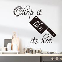 Adesivos de parede Chop It Like It's Hot Kitchen PVC 30x30cm