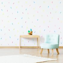 Adesivos de Parede Confetes Candy Colors 132un Cobre 5m² Adesivos de Parede Confetes Candy Colors 132un Cobre 5m²