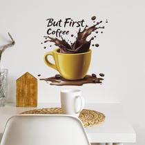 Adesivos de parede Creative Coffee Cup Coffee Shop PVC 29x29cm Adesivos de parede Creative Coffee Cup Coffee Shop PVC 29x29cm