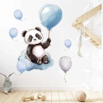 Adesivos De Parede De Panda Em Balão Para Quarto Infantil Decoração De Quarto E Sala De Estar DIY