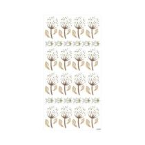 Adesivos De Parede De Vinil Autoadesivos Florais Boêmios Para Decoração De Quarto De Meninas De