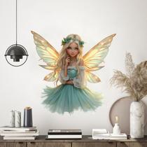 Adesivos de parede Fairy Butterfly Fairy PVC autoadesivos