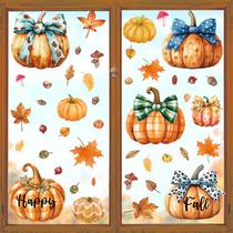 Adesivos de parede Fall Pumpkin Thanksgiving 20x30cm PVC Adesivos de parede Fall Pumpkin Thanksgiving 20x30cm PVC