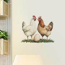 Adesivos de parede Farmhouse Rooster Vintage Chicken 40x50cm PVC