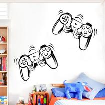 Adesivos de parede Game Controller Cartoon Joystick PVC 30x90cm