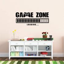 Adesivos de parede Game Zone Loading Cartoon Controller PVC 56x23cm