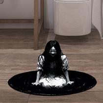 Adesivos de parede Halloween Horror 3D Creepy Girl Ghost PVC