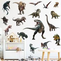 Adesivos de parede Jurassic Dinosaur Realistic PVC 60x40cm