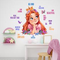 Adesivos de parede Princess Inspirational Motivational Quote