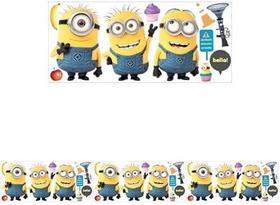 Adesivos de Parede RoomMates Meu Malvado Favorito 2 Minions Amarelos x11