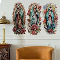 Adesivos de parede Virgin Mary Religious PVC Decalques de vinil 40x55cm Adesivos de parede Virgin Mary Religious PVC Decalques de vinil 40x55cm