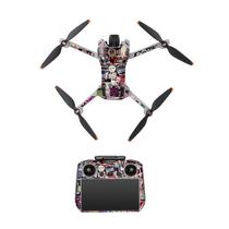 Adesivos de Pele para Drone DJI Mini 4 Pro e Controlador RC Adesivos de Pele para Drone DJI Mini 4 Pro e Controlador RC