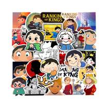 Adesivos De PVC À Prova d'Água De Graffiti Anime King Ranking Bojikake Para Laptop, Capacete,