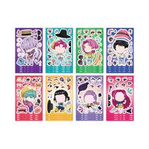 Adesivos De Quebra-Cabeça De Desenho Animado KPop Demon Hunters, 6/24 Peças, Decalques Impermeáveis