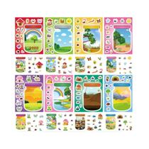 Adesivos De Quebra-Cabeça De Desenhos Animados Para Crianças 8/16PCS Brinquedos Divertidos De