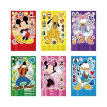 Adesivos De Quebra-Cabeça Do Mickey Mouse E Pato Donald Para Crianças, 12 Folhas, Jogo Divertido, Adesivos De Quebra-Cabeça Do Mickey Mouse E Pato Donald Para Crianças, 12 Folhas, Jogo Divertido,