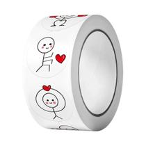 Adesivos De Recompensa De Desenho Animado 20mm, 500 Peças, Etiquetas Adesivas De Boneco Para