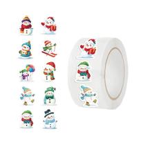 Adesivos De Recompensa De Natal Para Crianças 500pcs Etiquetas Decorativas De Presentes Com Desenhos