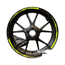 Adesivos De Roda De Motocicleta Lightning De 16-19 Polegadas, Decalques De Vinil Autoadesivos Para Adesivos De Roda De Motocicleta Lightning De 16-19 Polegadas, Decalques De Vinil Autoadesivos Para