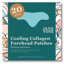 Adesivos de rugas na testa JANE VINE Cooling Collagen 20 unidades Adesivos de rugas na testa JANE VINE Cooling Collagen 20 unidades