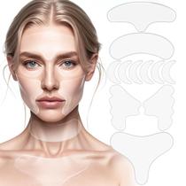 Adesivos de rugas no pescoço KODASNY Almofadas de colágeno de silicone reutilizáveis Adesivos de rugas no pescoço KODASNY Almofadas de colágeno de silicone reutilizáveis