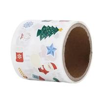 Adesivos De Scrapbook De Natal 300PCS/Rolo, Decorações Em Formato Especial Para Selagem E Texto, Adesivos De Scrapbook De Natal 300PCS/Rolo, Decorações Em Formato Especial Para Selagem E Texto,