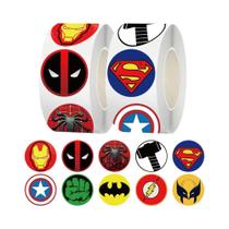 Adesivos De Selagem Com Logo De Super-Heróis Da Marvel 500pcs PVC DIY Decorações Para Laptop Brindes Adesivos De Selagem Com Logo De Super-Heróis Da Marvel 500pcs PVC DIY Decorações Para Laptop Brindes