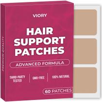 Adesivos de suporte capilar VIORY 100% naturais com zinco e glutamina