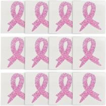 Adesivos de tatuagem corporal Fun Express Breast Cancer Awareness Adesivos de tatuagem corporal Fun Express Breast Cancer Awareness