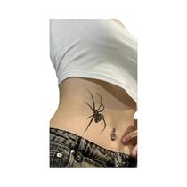 Adesivos De Tatuagem Temporária De Aranha À Prova D'água De Longa Duração Por 1-2 Semanas Para Perna
