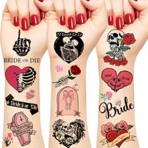Adesivos de tatuagens temporárias Til Death Do Us 288 unidades qhqqqwzxqc Adesivos de tatuagens temporárias Til Death Do Us 288 unidades qhqqqwzxqc
