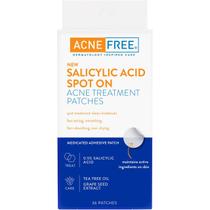 Adesivos de tratamento para acne Spot On Ácido salicílico sem acne 36 ct Adesivos de tratamento para acne Spot On Ácido salicílico sem acne 36 ct