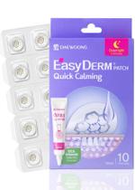 Adesivos de tratamento para manchas de acne DeasyDerm Quick Calming x10 Adesivos de tratamento para manchas de acne DeasyDerm Quick Calming x10
