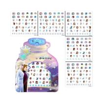 Adesivos De Unha Da Princesa Sereia Frozen E Branca De Neve, 250 Peças, Brinquedo DIY Disney Stitch