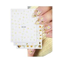 Adesivos De Unha Daisy Bee 3/6 Folhas 5D Com Flores Em Relevo, Adesivos Autoadesivos Para Unhas, Adesivos De Unha Daisy Bee 3/6 Folhas 5D Com Flores Em Relevo, Adesivos Autoadesivos Para Unhas,