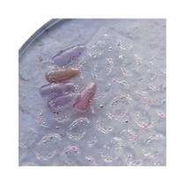 Adesivos De Unha Kawaii Rosa Retrô 5D Estrela Lua Com Efeito Bronzing Para Decoração DIY