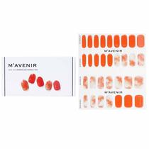 Adesivos de Unha Mavenir - Design Marmalade Marble Orange