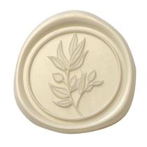 Adesivos de vedação de cera PONATIA, 50 unidades autoadesivas de champanhe