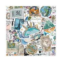 Adesivos De Viagem À Prova d'Água Fofos 50 Peças Para Férias DIY Scrapbooking Decoração De Telefone, Adesivos De Viagem À Prova d'Água Fofos 50 Peças Para Férias DIY Scrapbooking Decoração De Telefone,