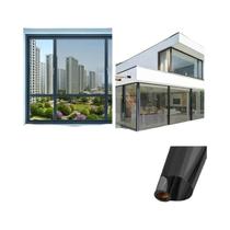 Adesivos De Vidro Transparentes À Prova d'Água Com Protetor Solar Dupla Face Para Decoração De