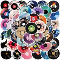 Adesivos de vinil à prova d'água para gravação de CD (50 unidades)