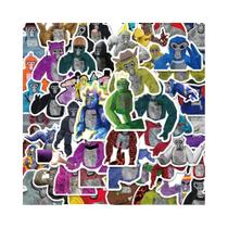 Adesivos De Vinil Artísticos Para Crianças - 50 Peças Do Jogo Gorilla Tag Para Garrafa De Água,