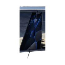 Adesivos De Vinil Autoadesivos Com Efeito Rasgo Relâmpago Resistentes a Arranhões Para Colunas B E