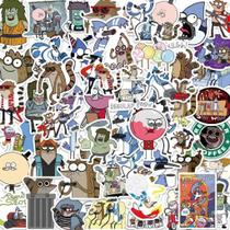 Adesivos De Vinil De Animes E Desenhos Animados Da Série Regular Show Da TV, 52cs, Para Capas De
