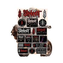Adesivos De Vinil Impermeáveis Slipknot Para Carro Moto Bike Skateboard Laptop Garrafa Telefone